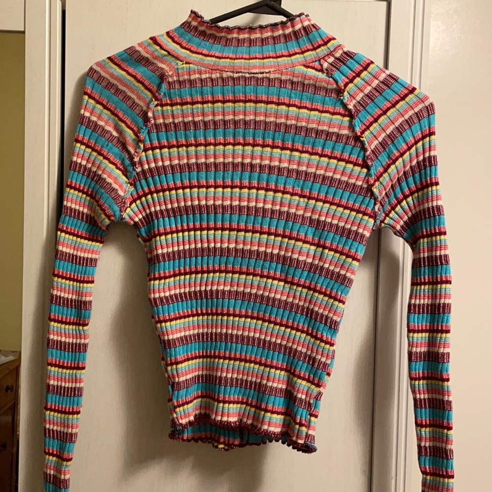 Urban outfitters multicoloured turtleneck.
